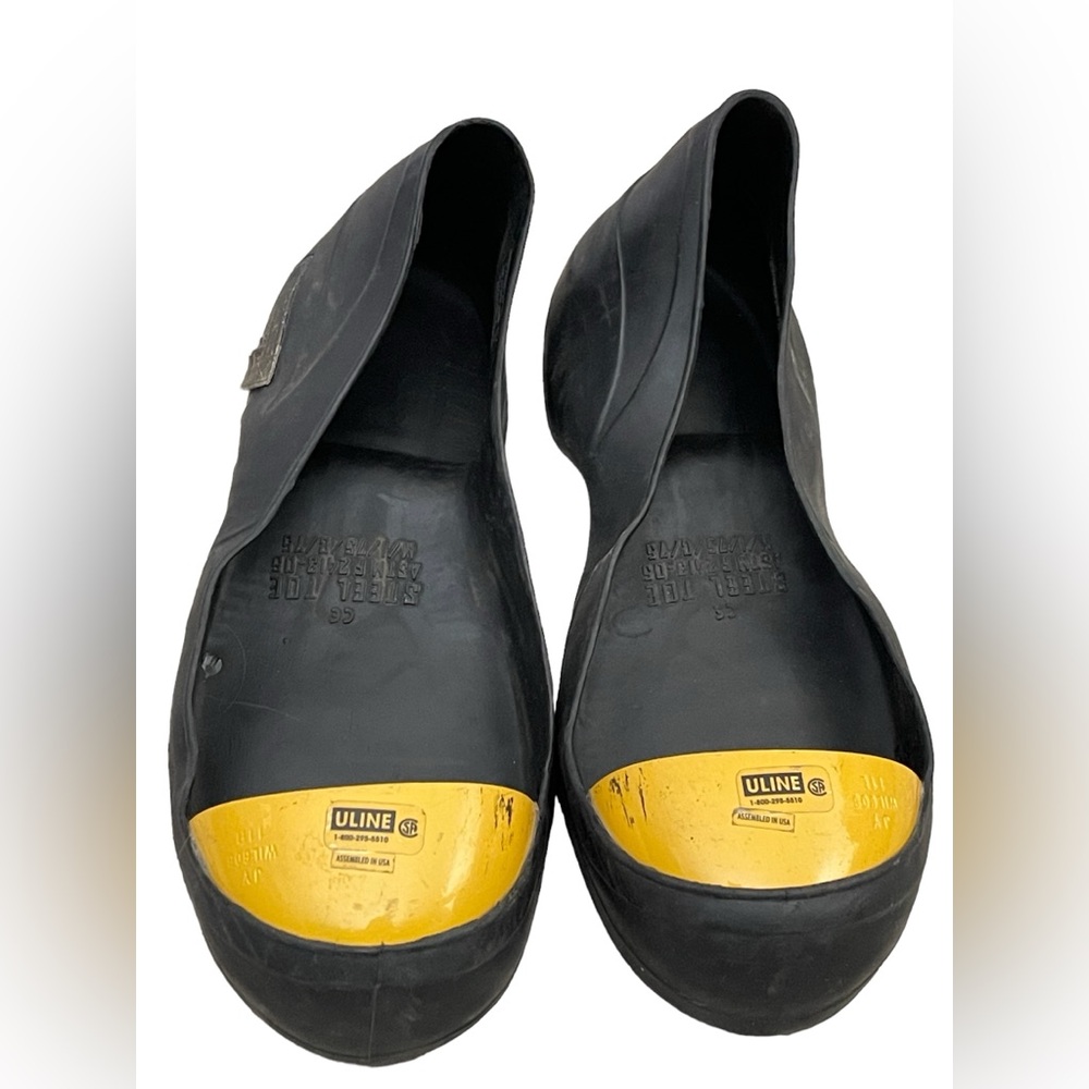 Uline Steel toe cap women’s safety shoe covers size medium